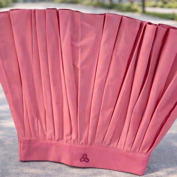 Women's Pink Pleated Tennis Skirt - Picture 2 of 2